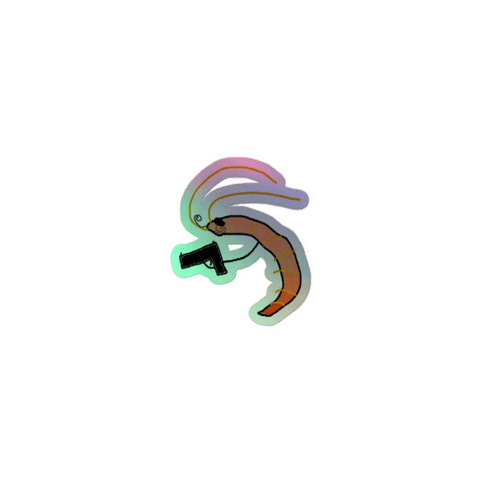 Shrimp-gun sticker product image (1)
