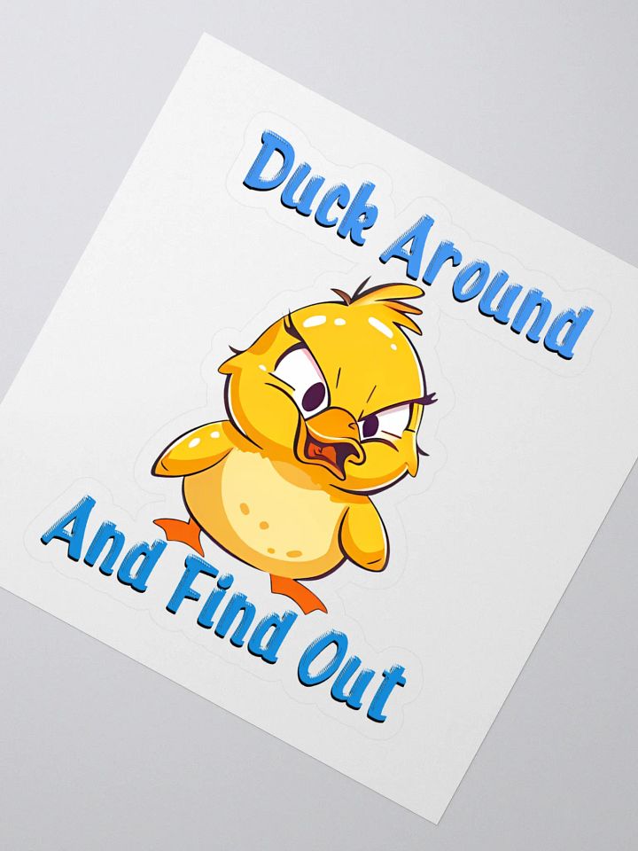 The Arcade Duck Around and Find Out Sticker product image (2)