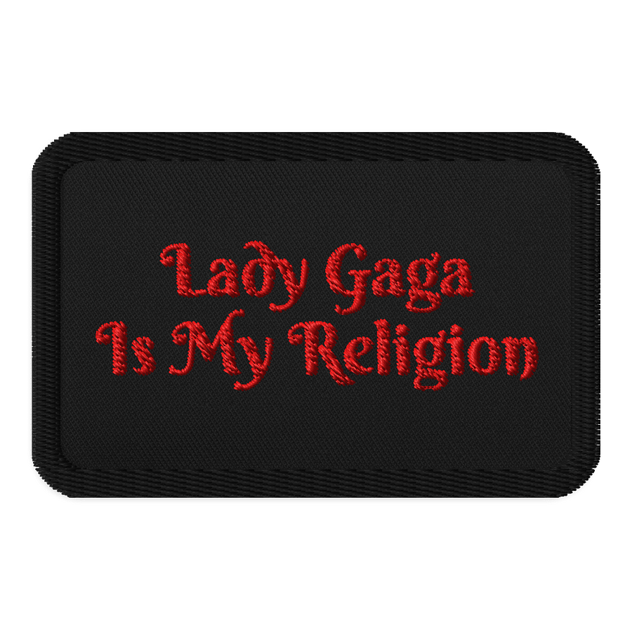 Lady Gaga Is My Religion Patch product image (1)