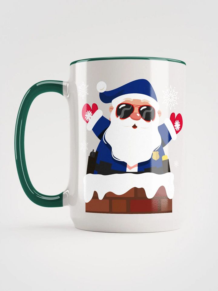 Police Navidad Santa Mug product image (4)