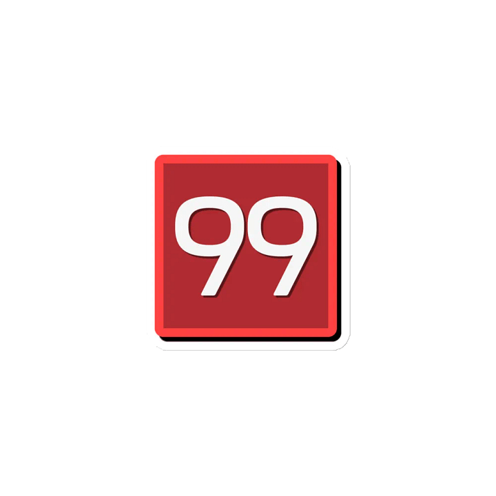 STFC 99 Red Pip Magnet product image (1)