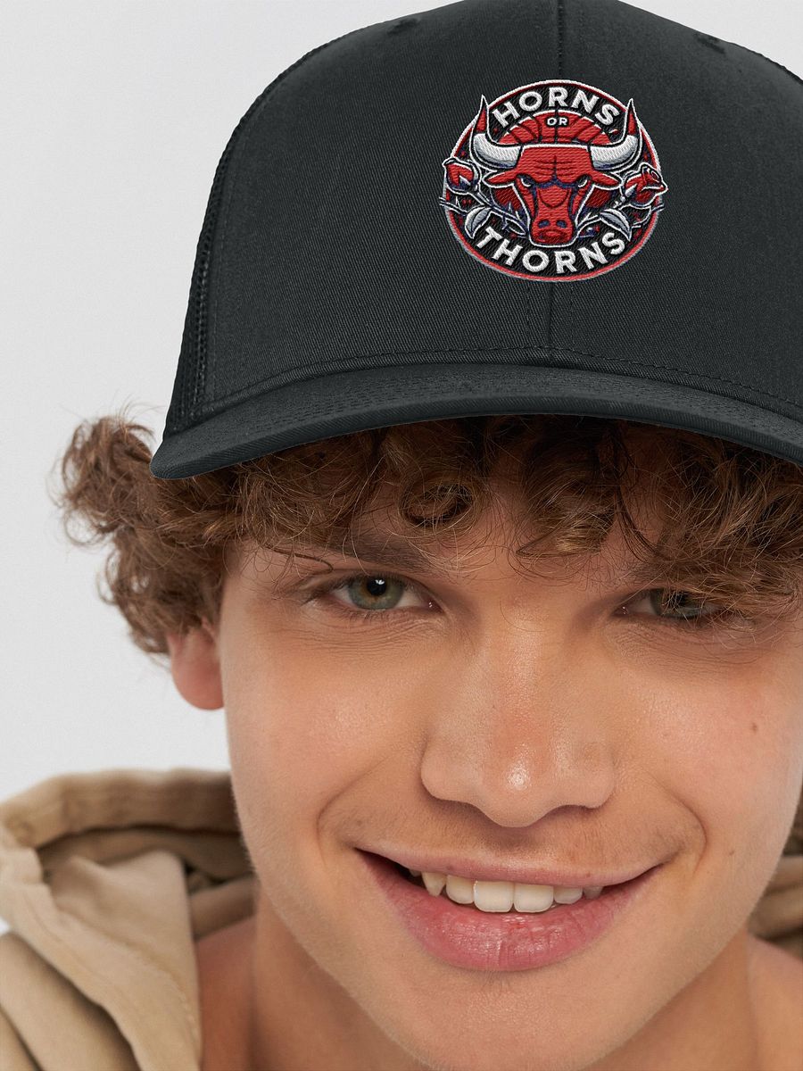 Horns or Thorns Emblem Trucker Hat product image (63)