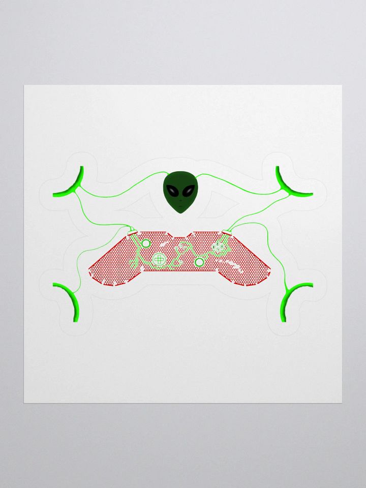 Cosmic Gamer Kiss Cut Stickers product image (3)