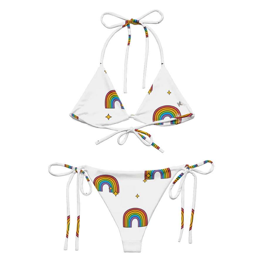 Stellar Rainbow Recycled Bikini Set product image (1)