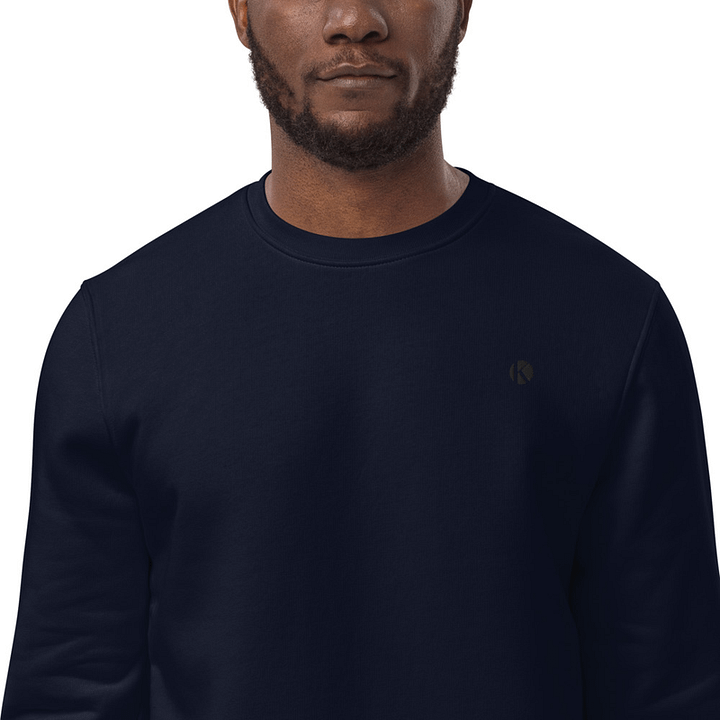 Unisex Eco Sweatshirt with Embroidered Kigalian Icon product image (1)
