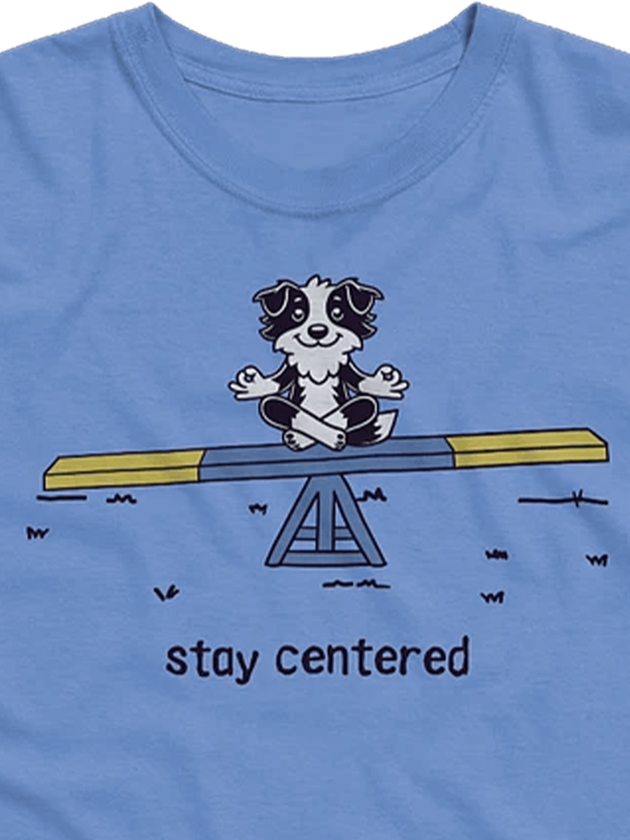 Stay Centered Border Collie Tee product image (2)