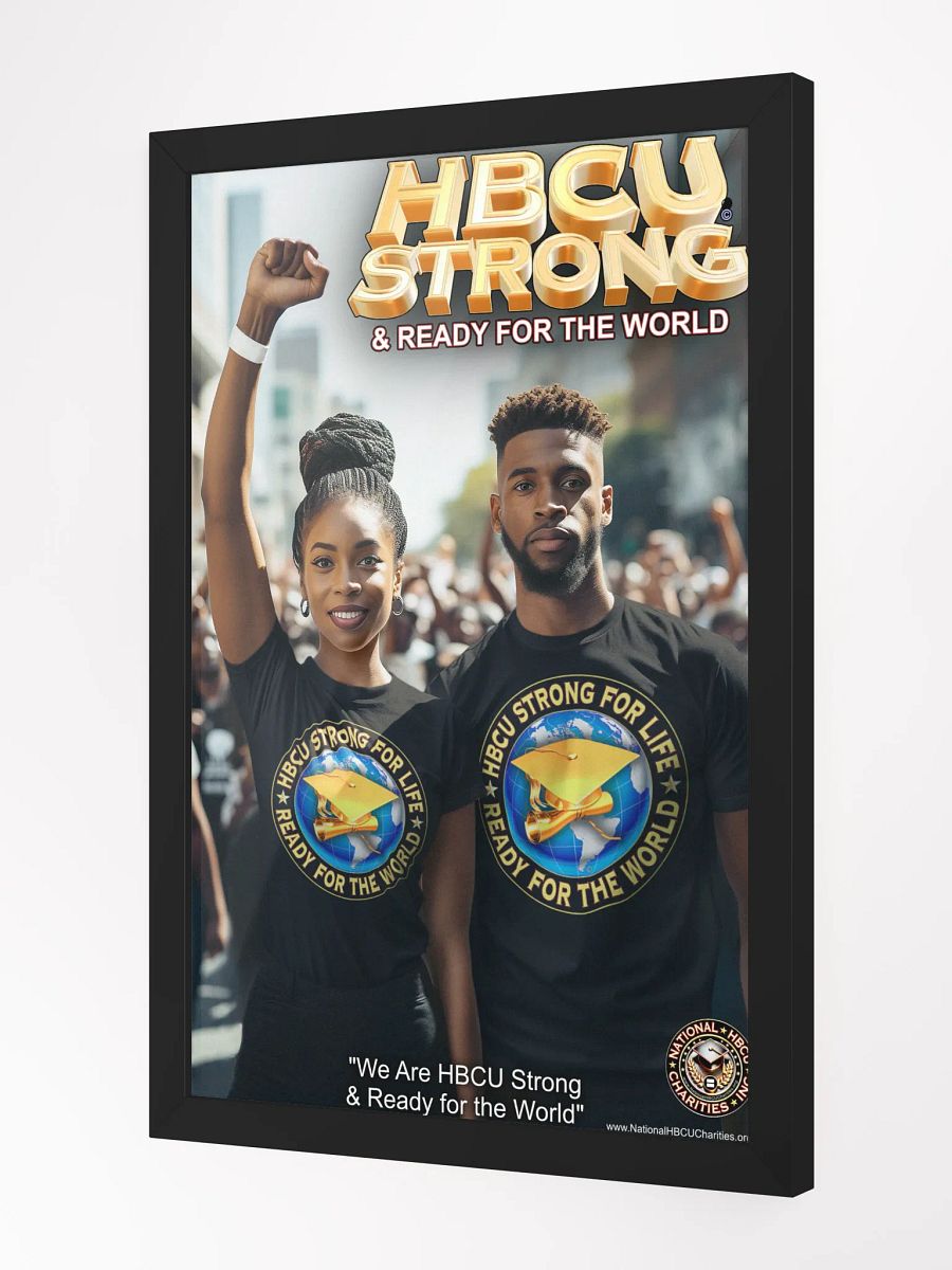 HBCU Strong & Ready for the World Poster Art #9 product image (3)