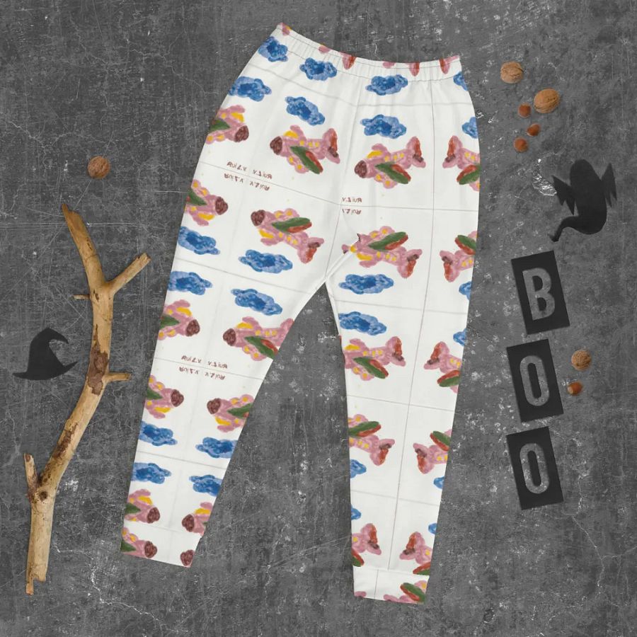 Kid Airplane (All-Over Print Recycled Men's Joggers) product image (8)