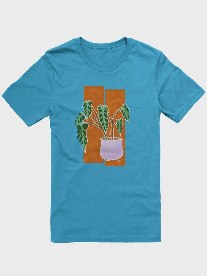 Blue tones Lady's plants Bella+Canvas Supersoft T-Shirt product image (1)