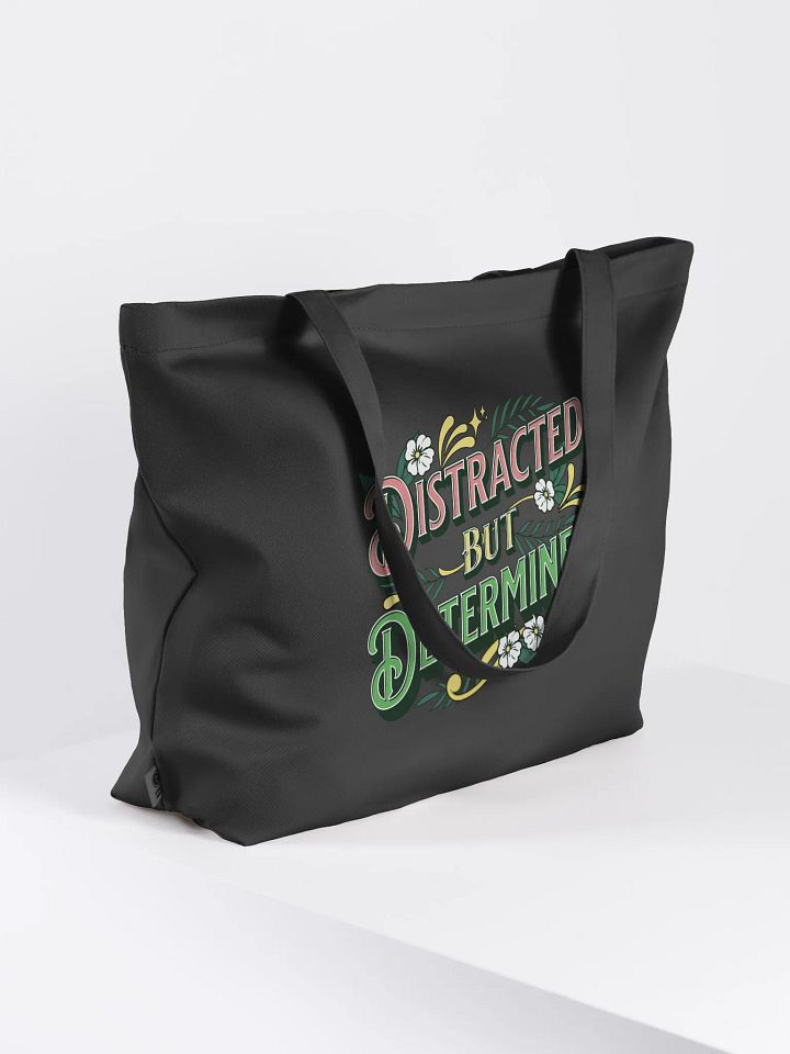 Distracted but Determined Floral Tote Bag product image (1)