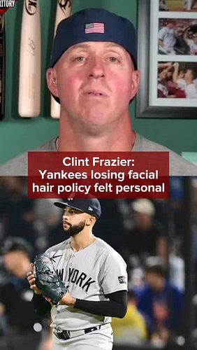 That facial hair policy lift felt REAL personal.