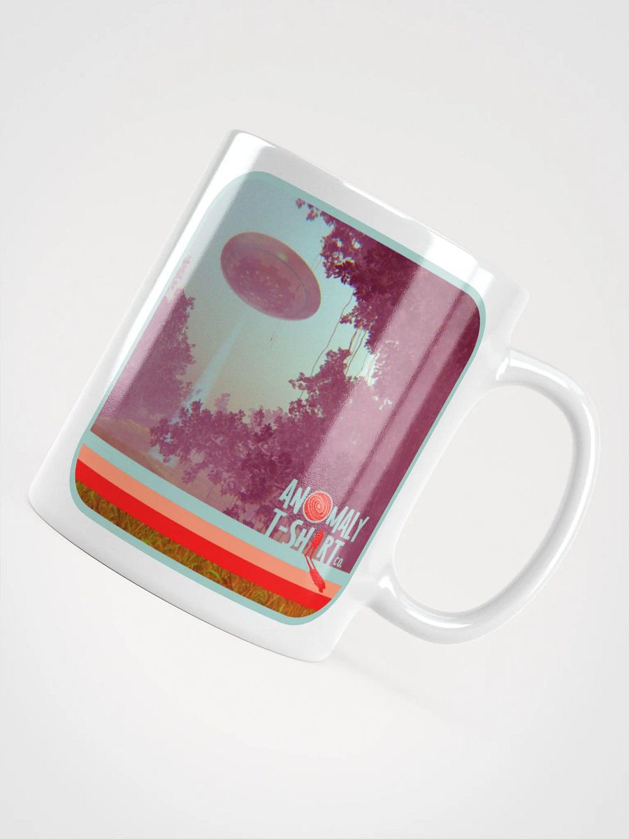 Vintage UFO Beam White Mug product image (1)