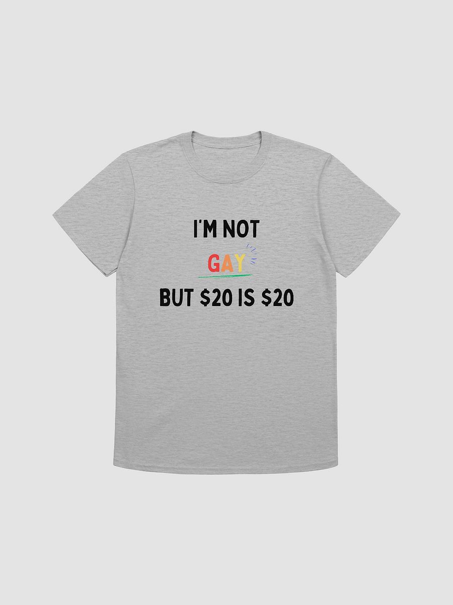I'm Not Gay But $20 is $20 Unisex T-Shirt V4 product image (1)