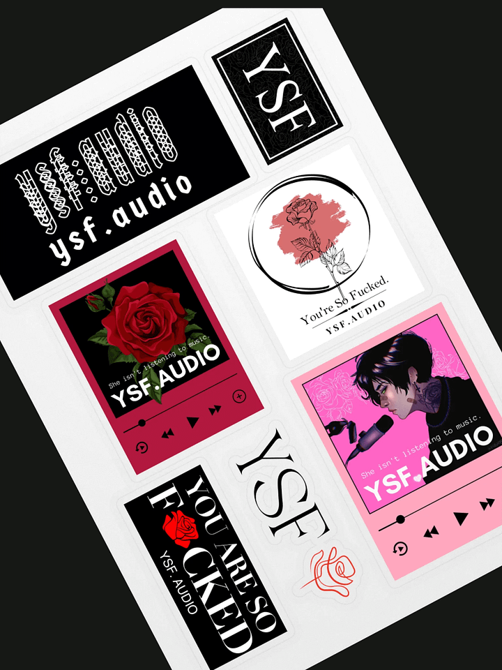 THE YSF STICKER SHEET product image (1)