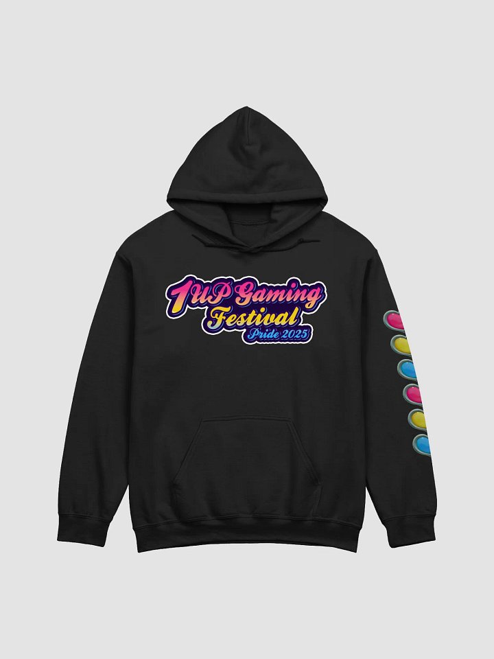 1UP Gaming Festival Pansexual Pride 2025 Hoodie product image (2)