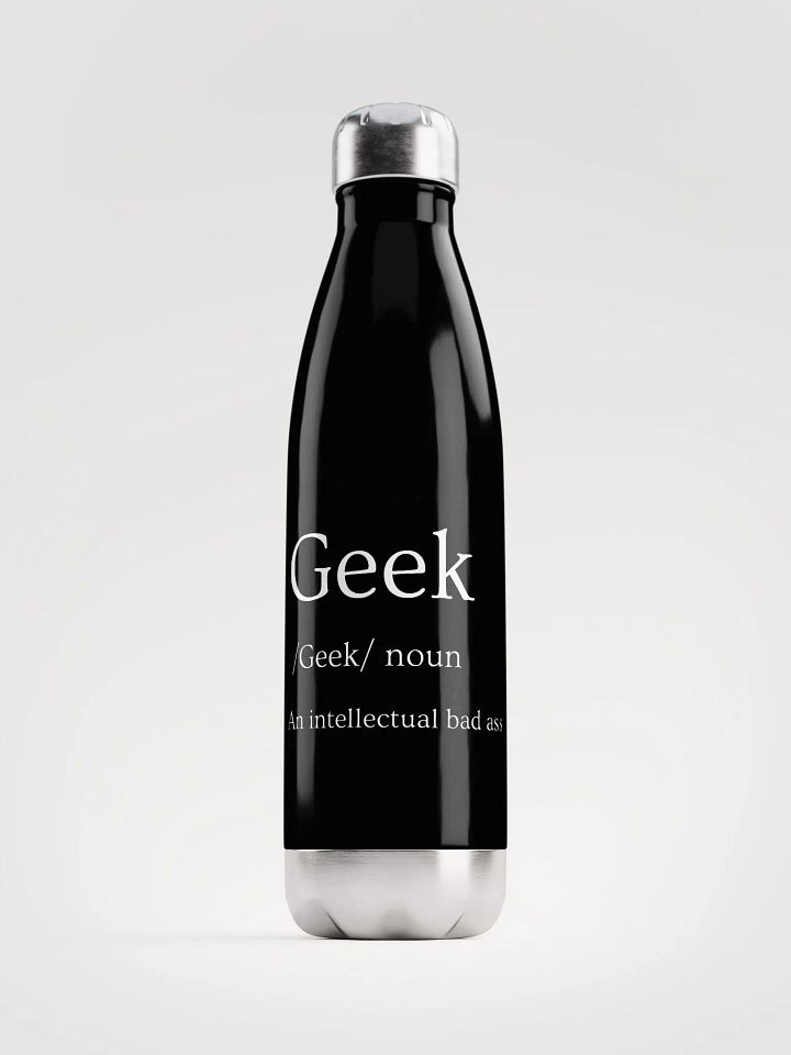 Geek Stainless Steel Water Bottle product image (1)