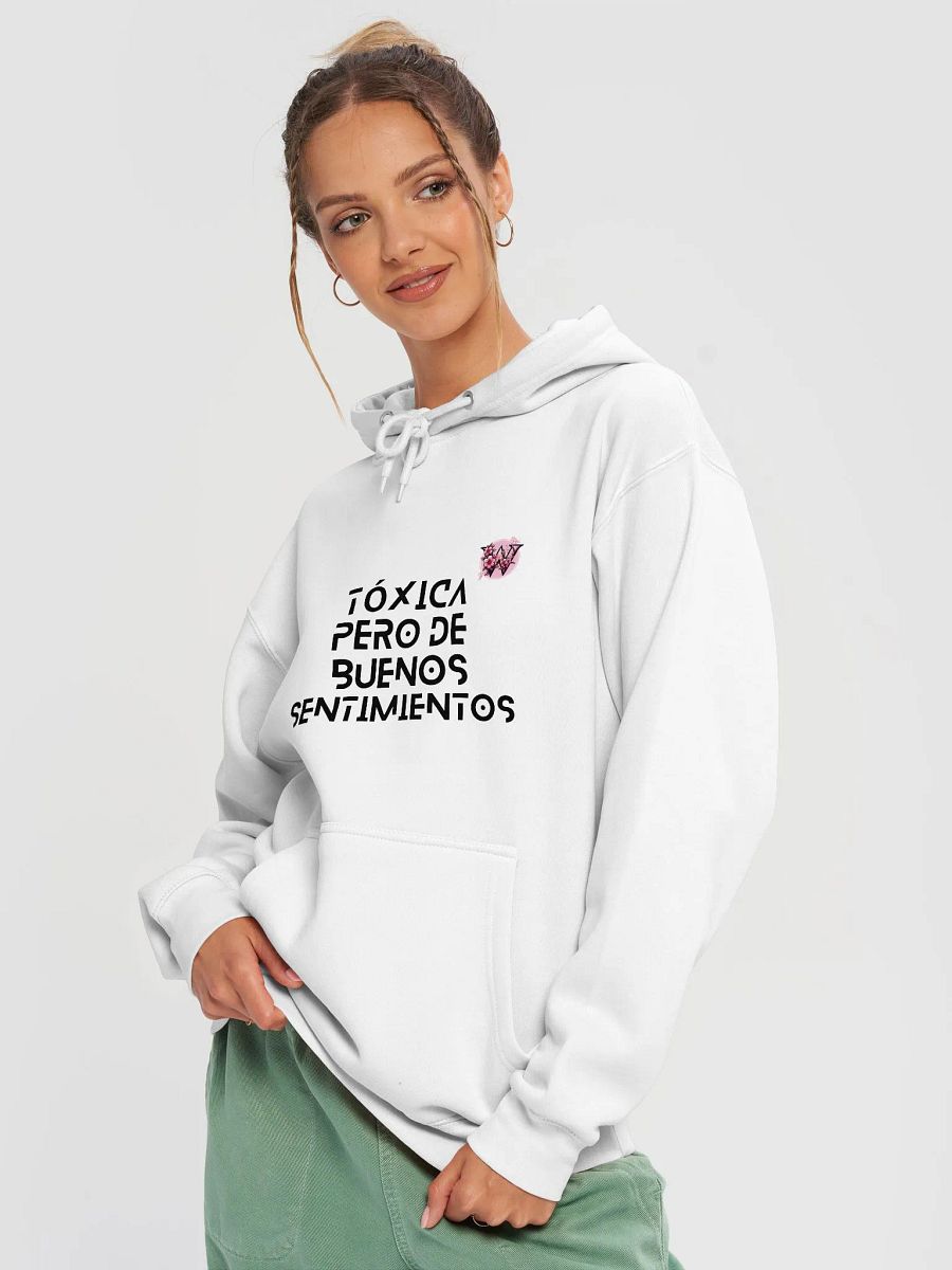 Sudadera con capucha (TÓXICA COLOR BLANCO) product image (3)