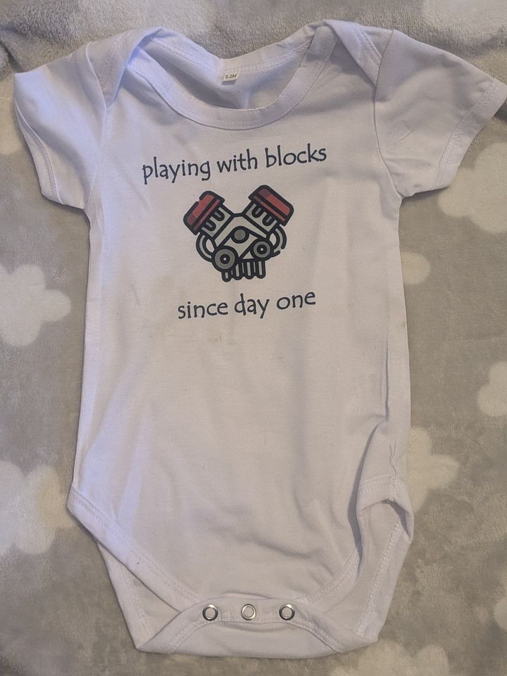 Playing With Blocks Onsie product image (1)