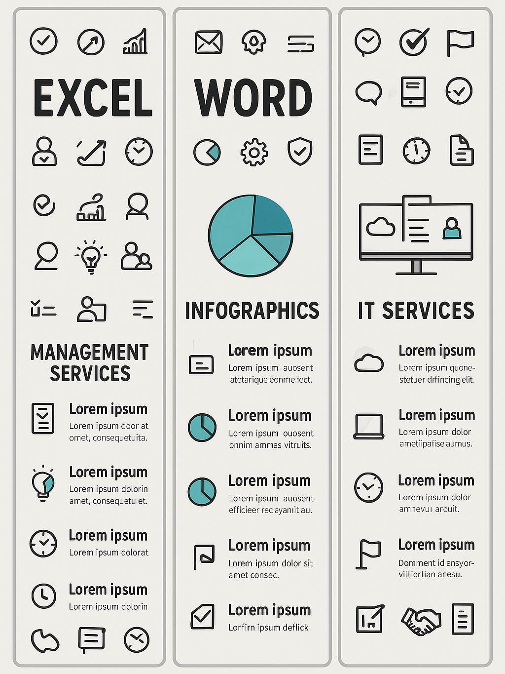 Office Doodles for Infographics – Hand-Drawn Icons (PNG & AI Files) product image (5)