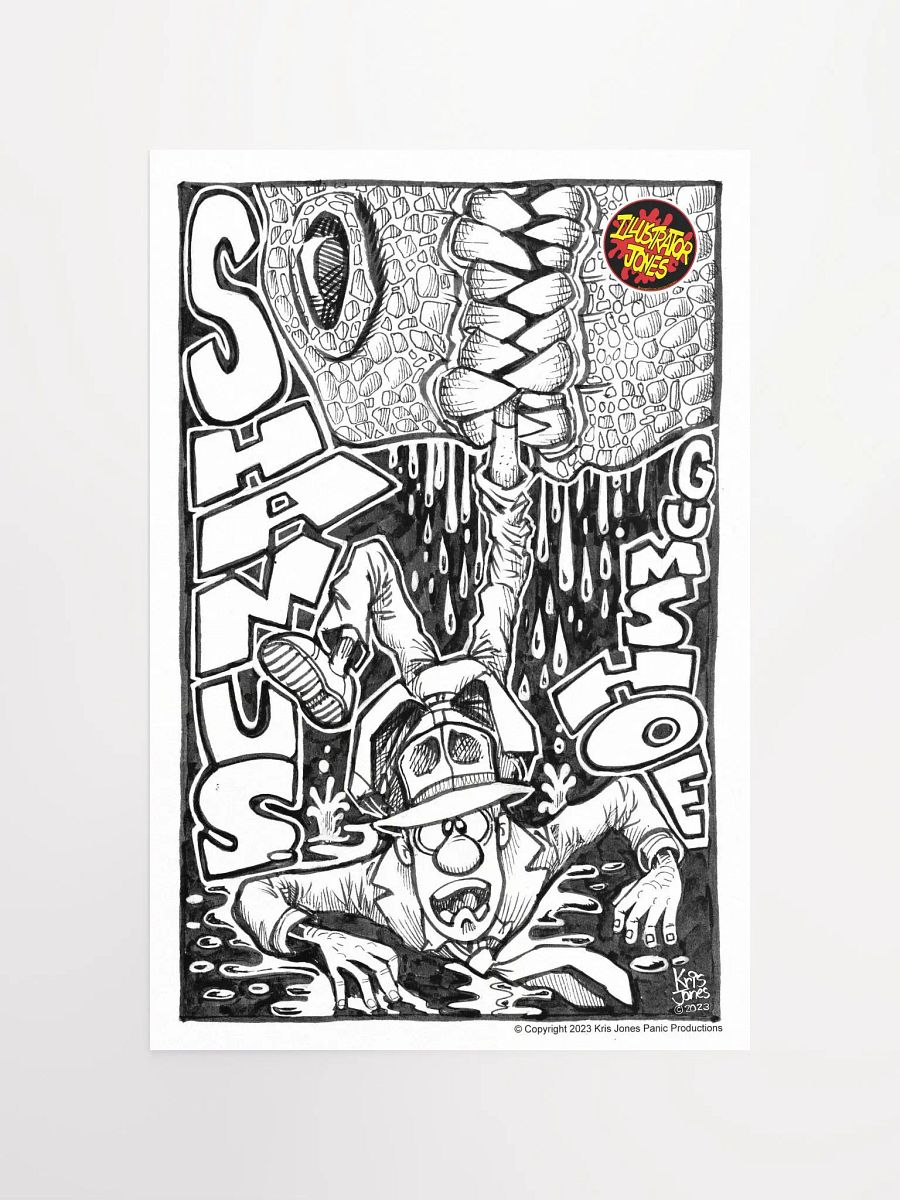 AGHH! IT'S GOT MY LEG POSTER product image (4)