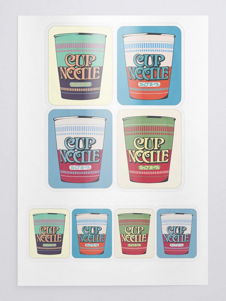 Cup Noodle Stickers product image (1)