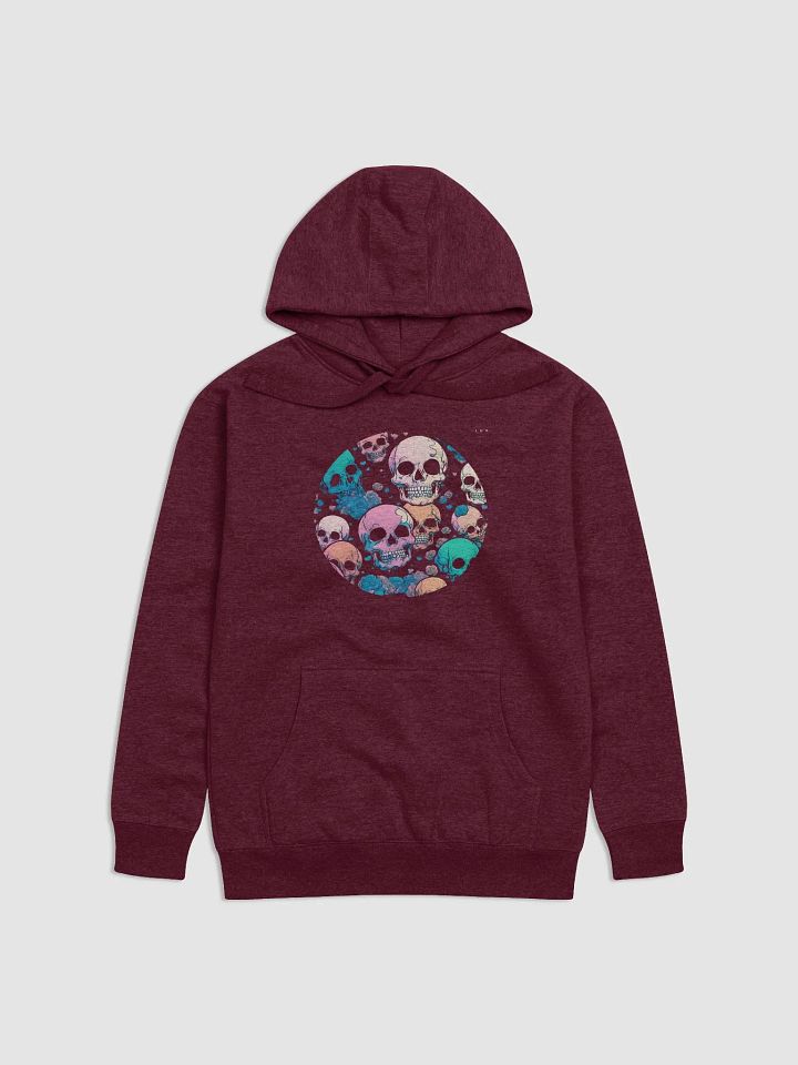 Galaxy Spectrum Skull Premium Unisex Hoodie product image (19)