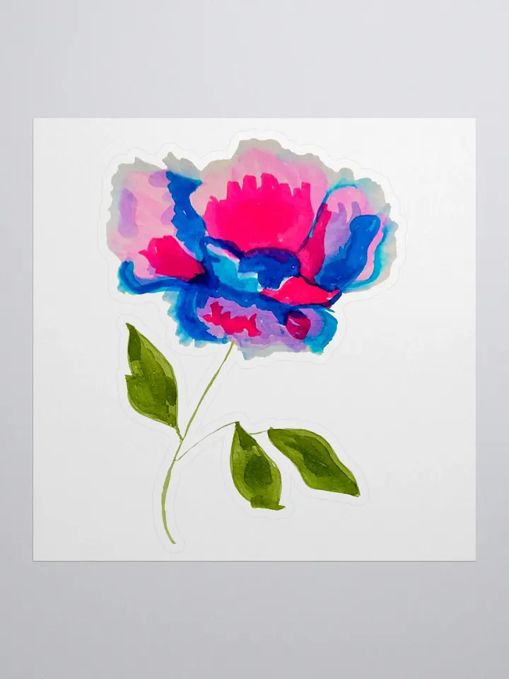 Flower Watercolour Sticker product image (2)