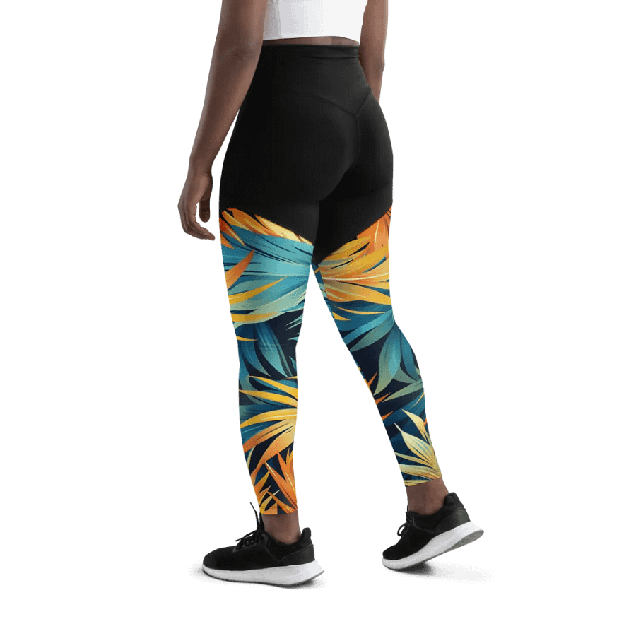 Tropical Flow Sports Leggings product image (12)