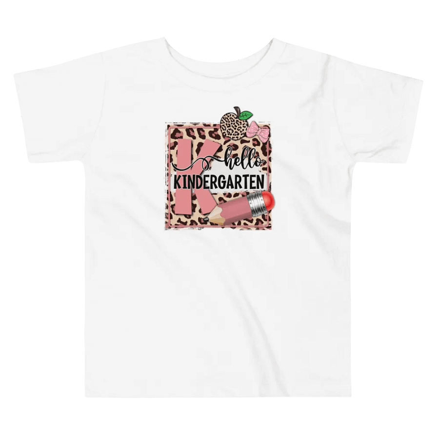 Hello Kindergarten Playful Toddler T-Shirt product image (3)