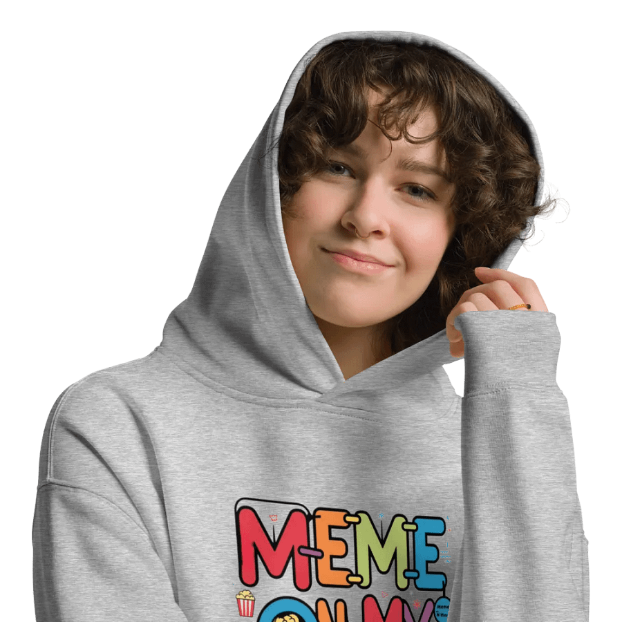 Meme On My Mind Oversized Hoodie product image (39)