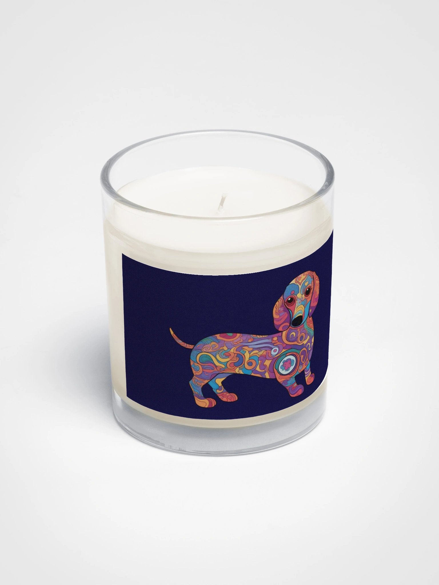Psychedelic Dachshund #2 - Soy Candle product image (3)