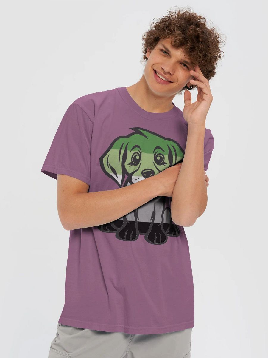 Aromantic Pride Puppy Men's T-Shirt product image (63)