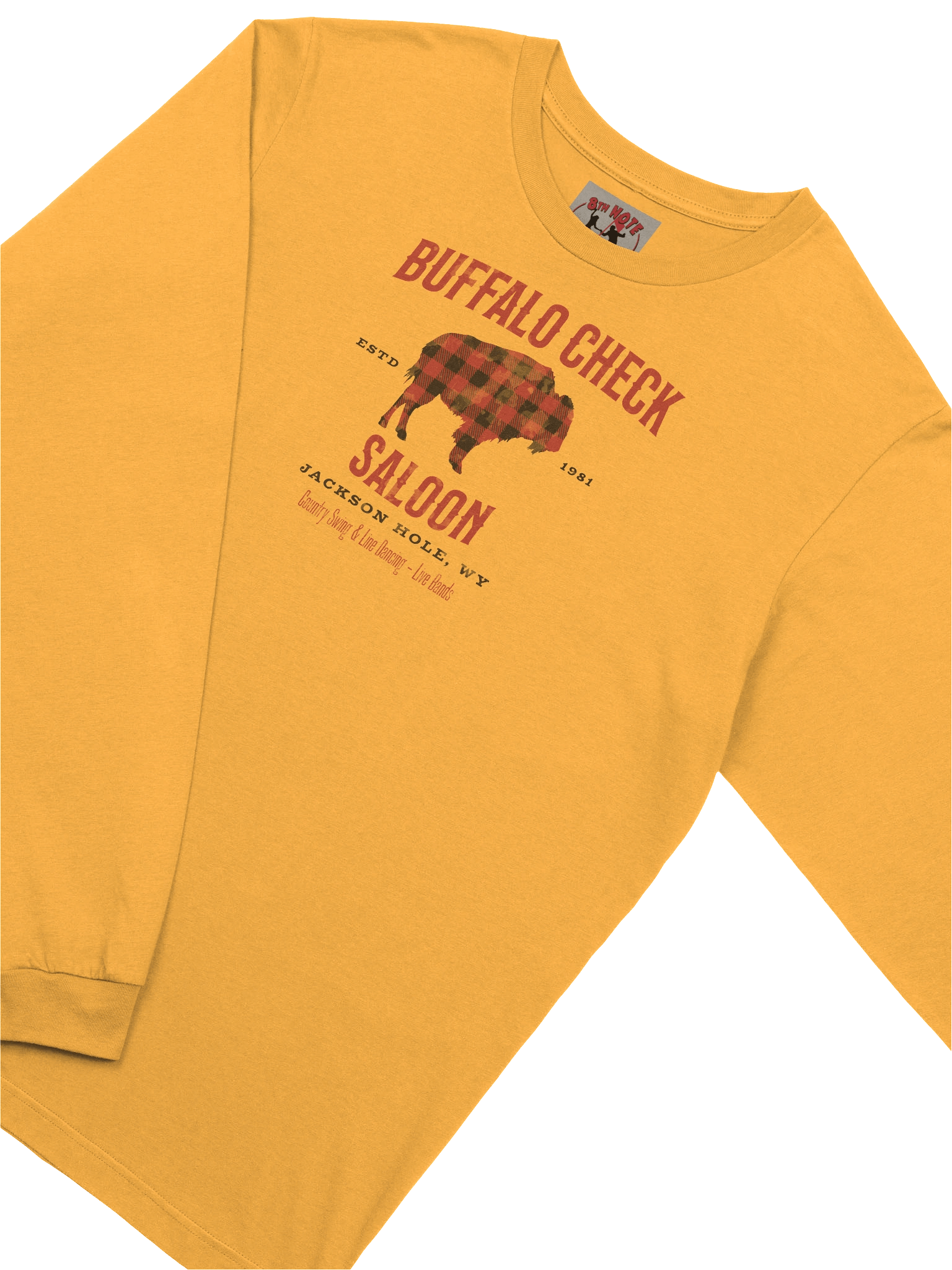 Buffalo Check Saloon • LS T-Shirt product image (17)