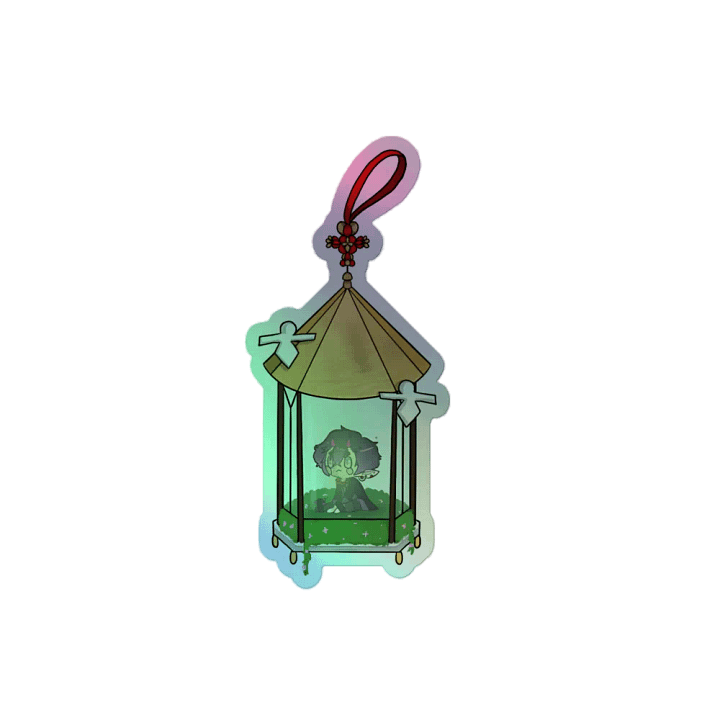 Trapped In A Lantern Oni Sticker product image (2)