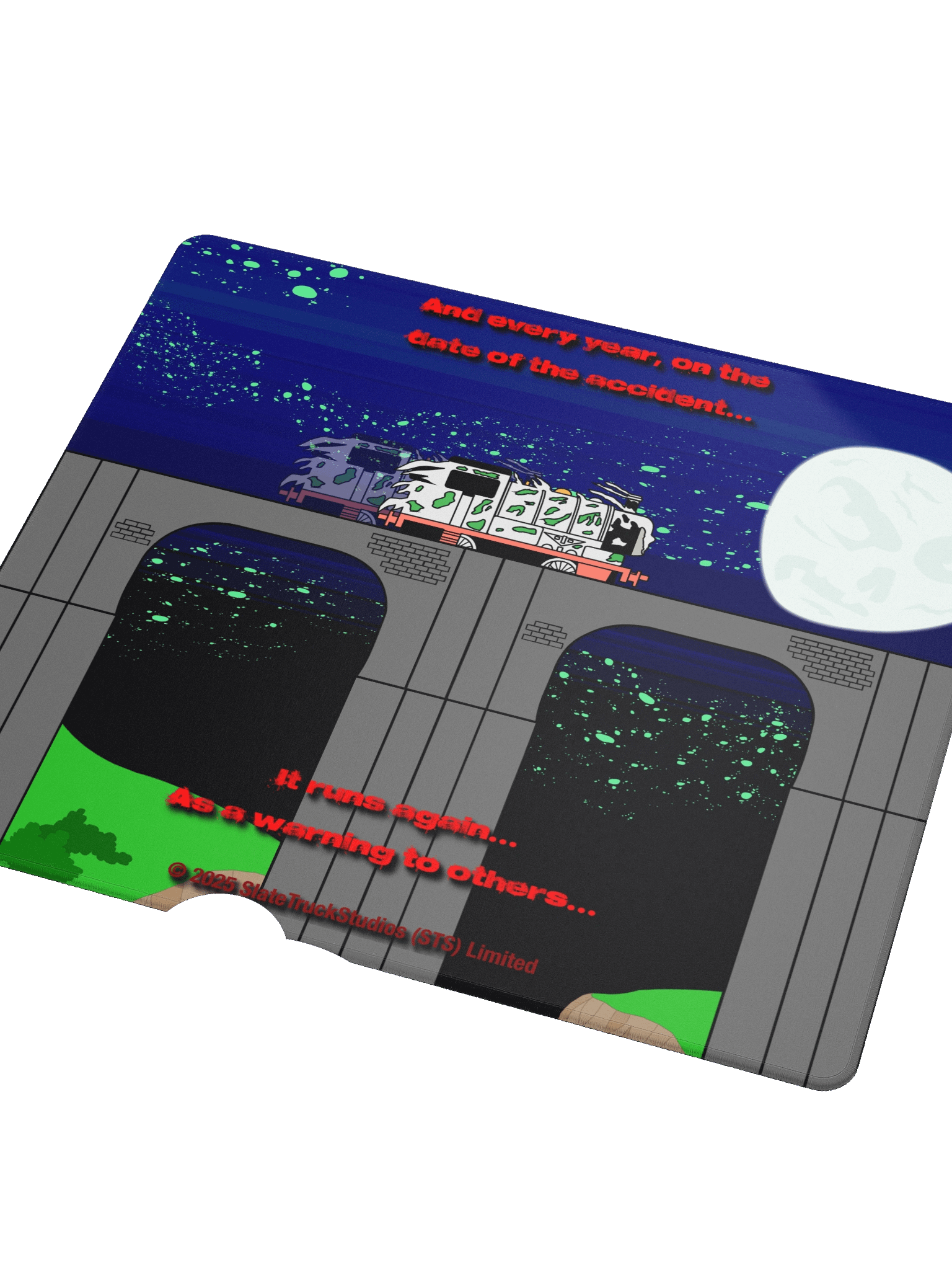 Ghostly Trick Mouse Mat product image (3)