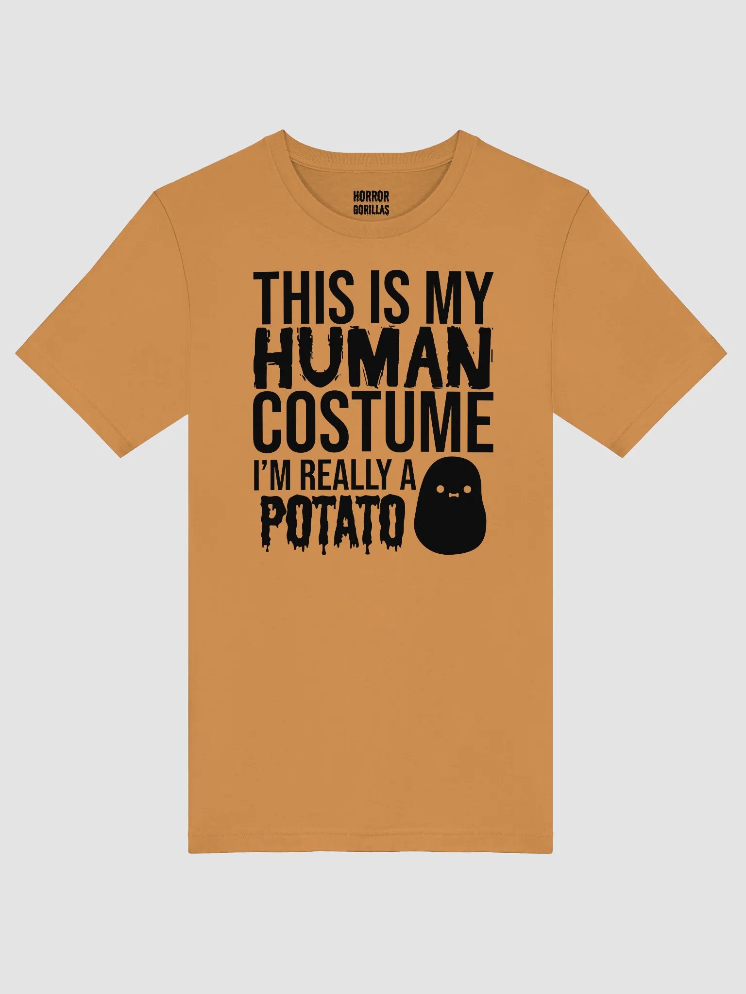 This Is My Human Costume I'm Really A Potato Funny Halloween T-Shirt product image (22)