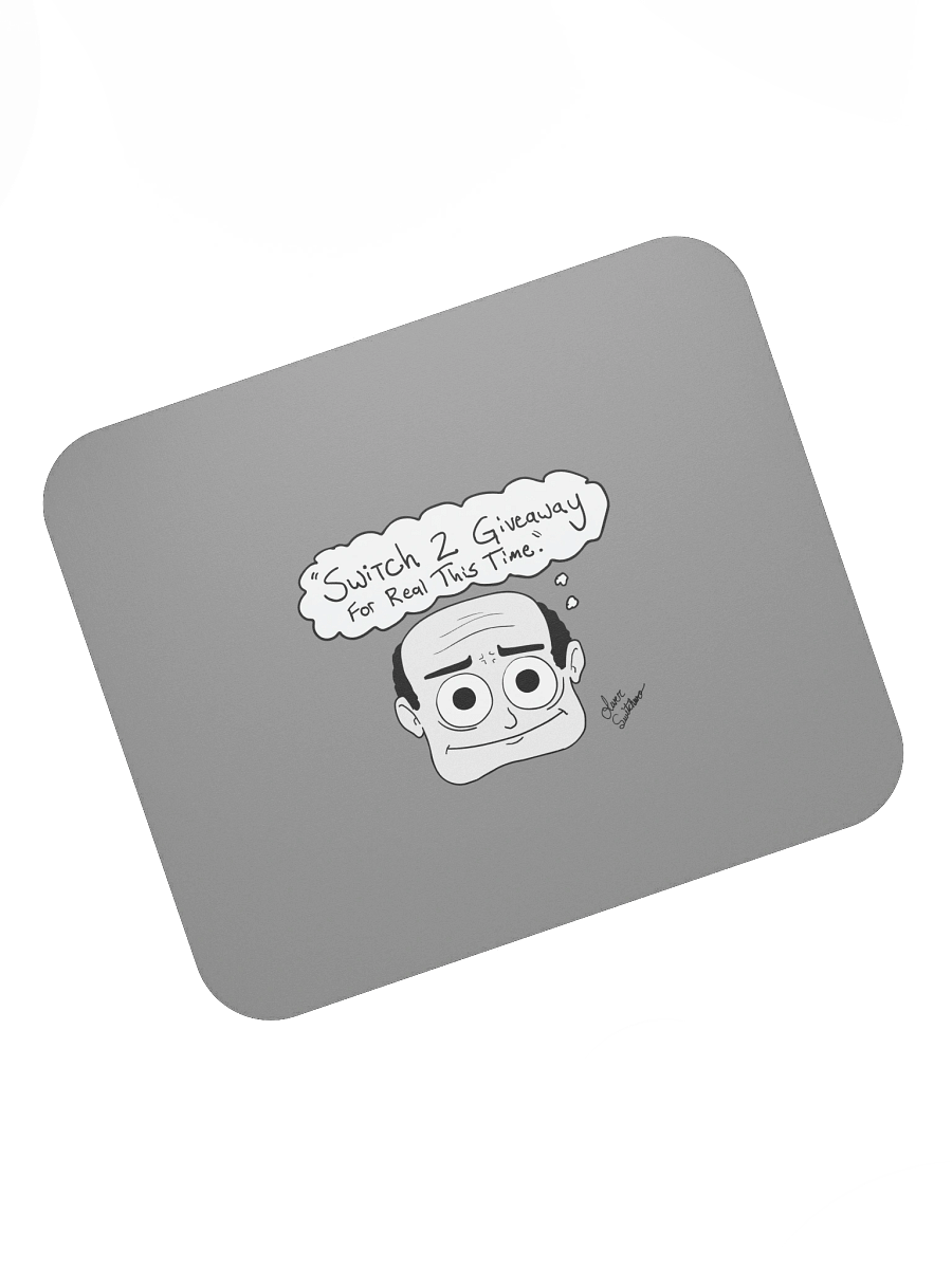 "Switch 2 Giveaway For Real This Time" Oliver Switchtwo Mousepad product image (7)