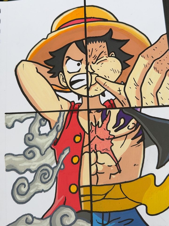 Luffy in 4 forms product image (1)
