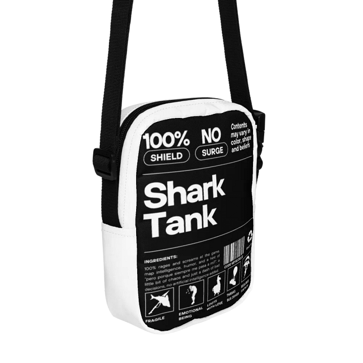 SHRKTNK Nutritional Facts Crossbody Bag product image (2)