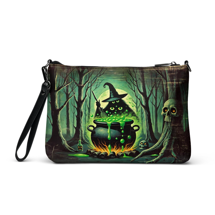 Cauldron Monster Crossbody Bag - Halloween Purse product image (2)