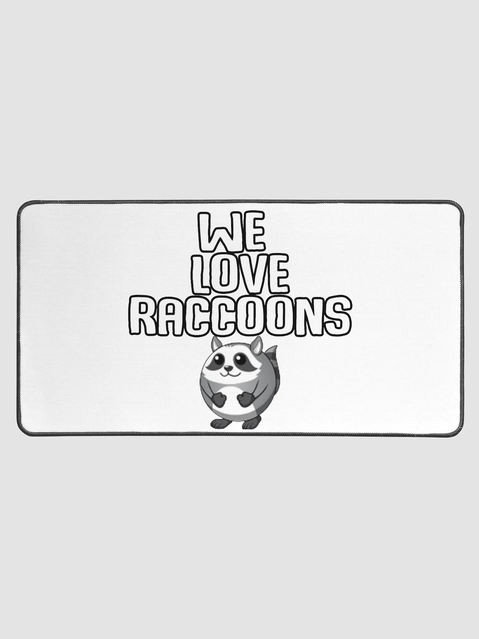 Raccoon Mousepad product image (1)
