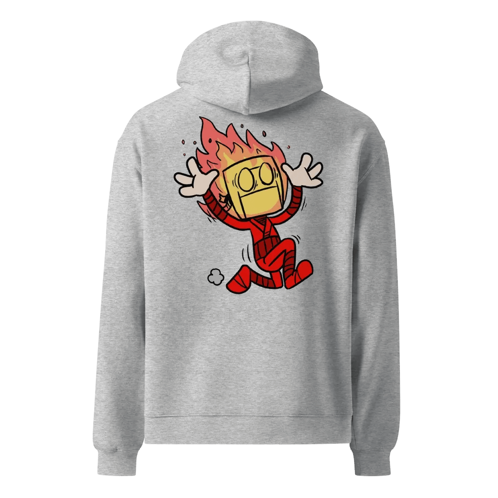 Sudadera oversize unisex, llamitas product image (7)