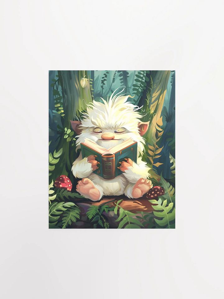 Poster Troll Blanc product image (1)