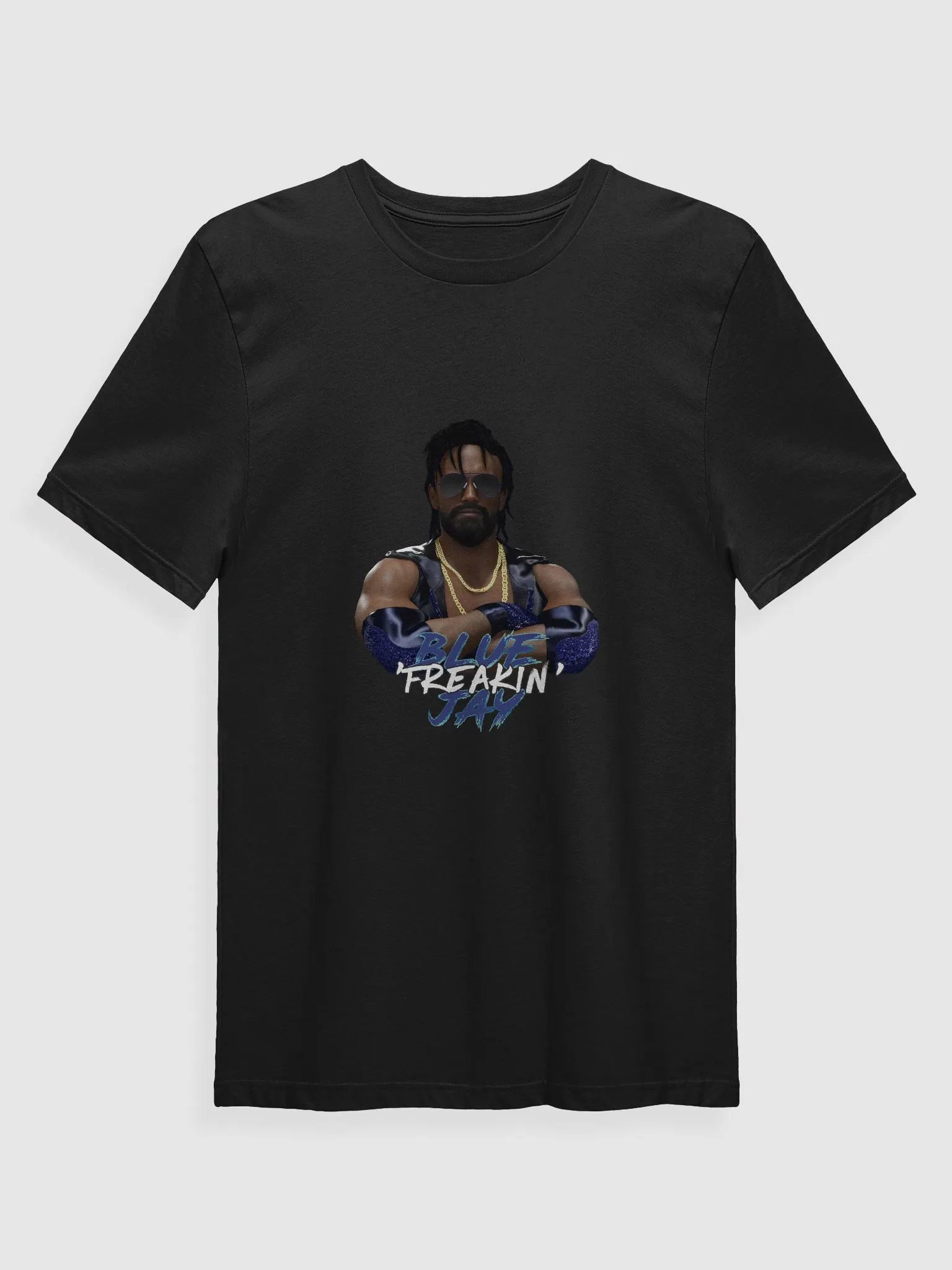 BTW Blue Freakin Jay mens super soft Tee product image (14)