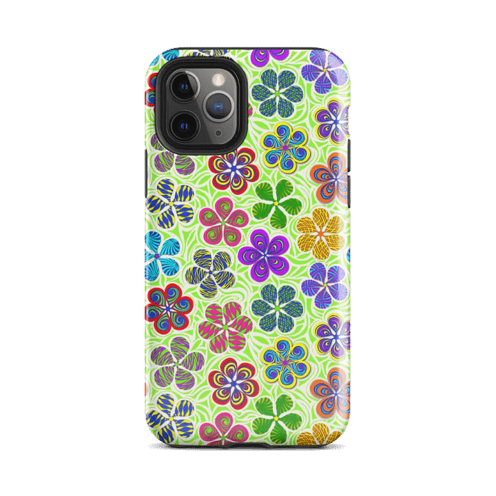 Festive Flowers Tough iPhone® Case product image (25)