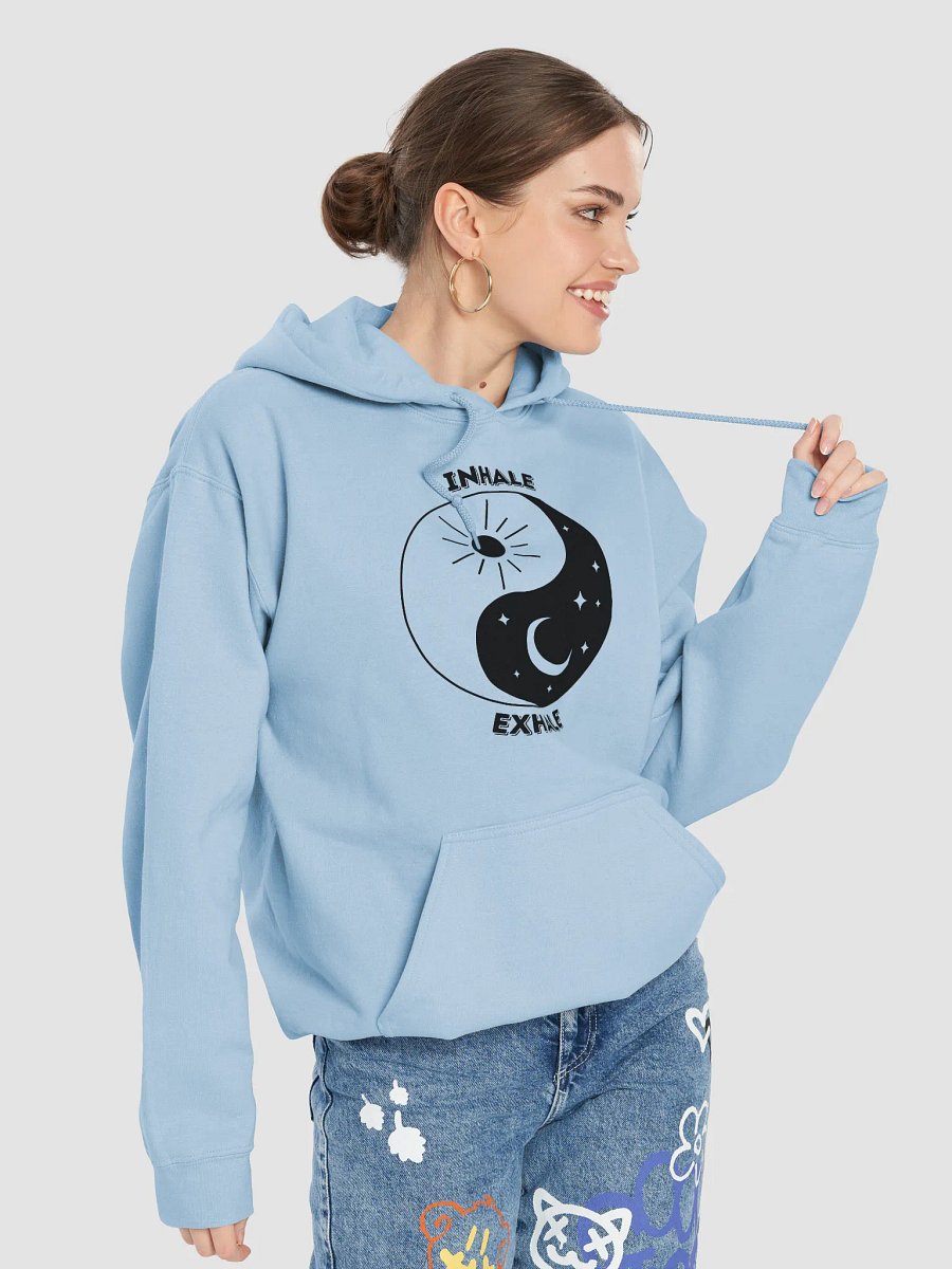 Yin Yang Breathe Hoodie - Day & Night Balance product image (7)