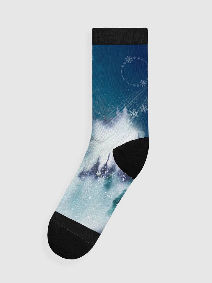 Frosty Whirlwind Crew Socks product image (1)