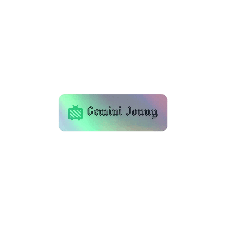 Gemini Jonny Sticker product image (1)