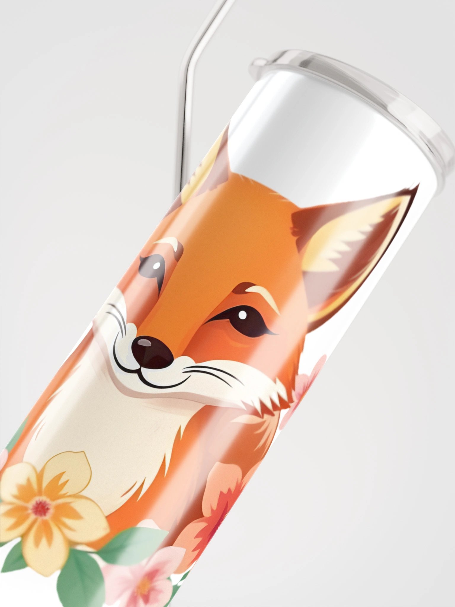 Floral Fox Stainless Steel Tumbler product image (4)