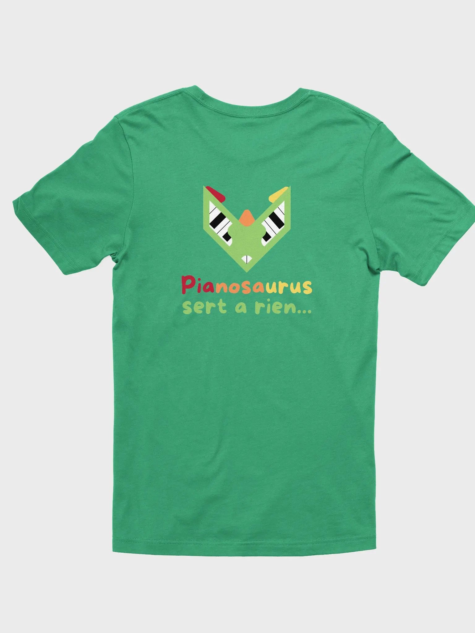 Le VrouX T-Shirt "Pianosaurus il sert a rien..." product image (3)